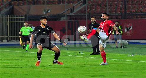 مدرب المصري بالسلوم: أغلقنا المساحات بالشوط الأول.. والأهلي كان موفقًا في إحراز هدف الفوز
